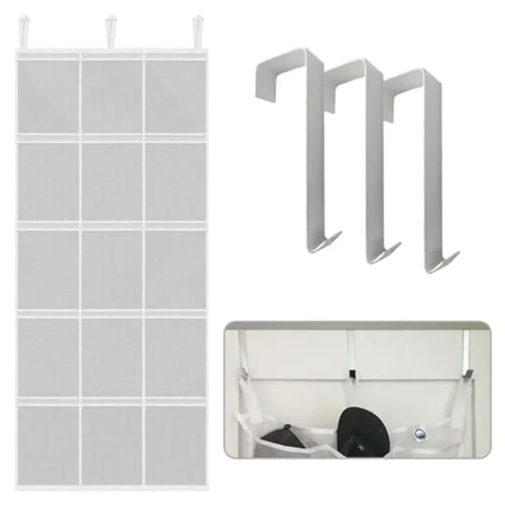 Over The Door Organizer 15 Pocket Mesh Hanging Storage Cruise Cabin